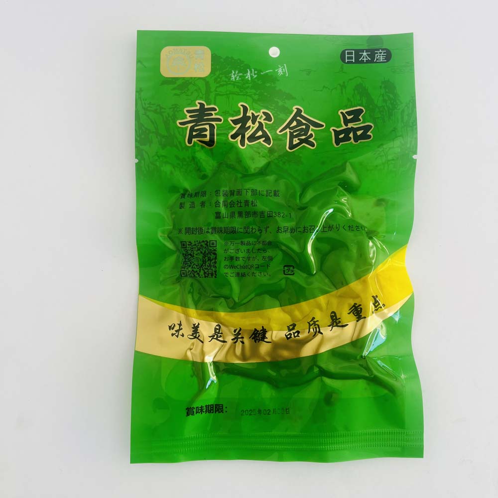 预售 青松香辣猪皮90g 日本国内加工