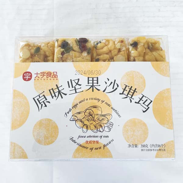 李軽軽 原味鶏蛋堅果沙其瑪358g