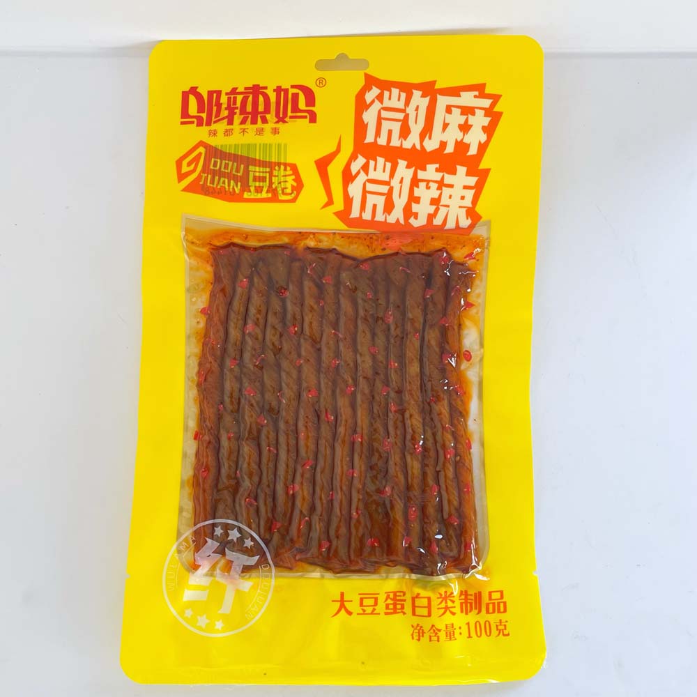 烏辣媽 豆卷(微麻微辣)100g 辣条