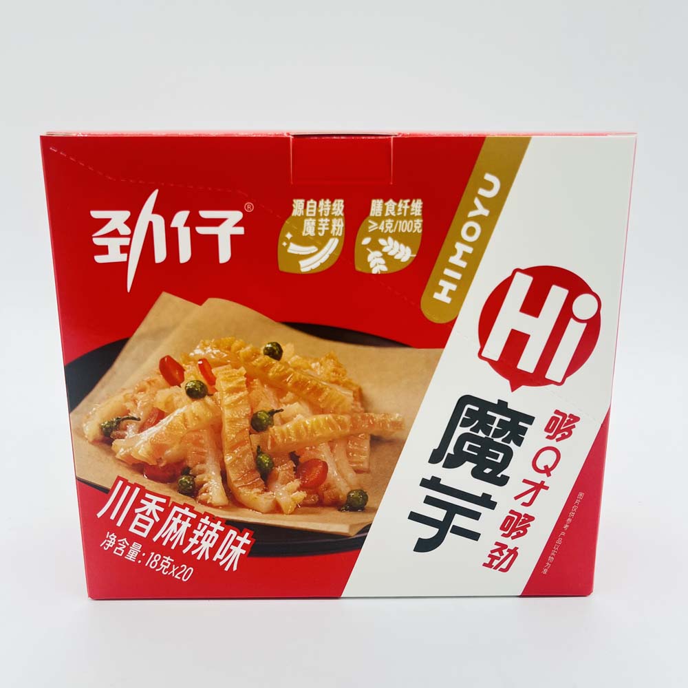 勁仔 魔芋川香麻辣味18g