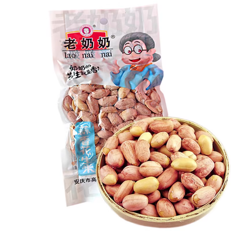 老乃乃 花生米蒜香味102g