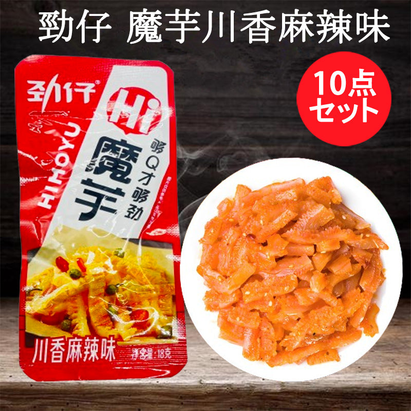 勁仔 魔芋川香麻辣味18g