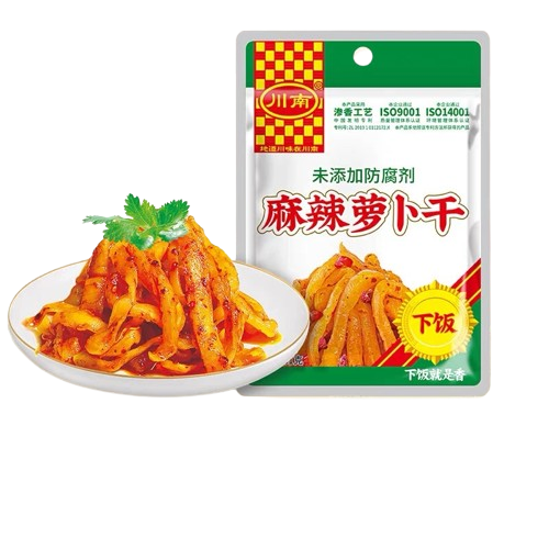 川南 麻辣蘿卜干 63g 味付け大根