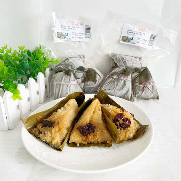 老師傅 紅棗甜粽 3个入 日本国内加工 約300g