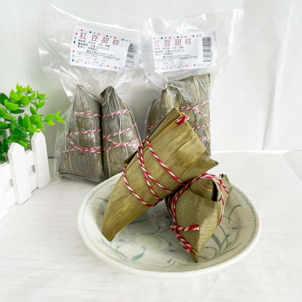 老師傅 紅豆甜粽2个入 日本国内加工 約300g