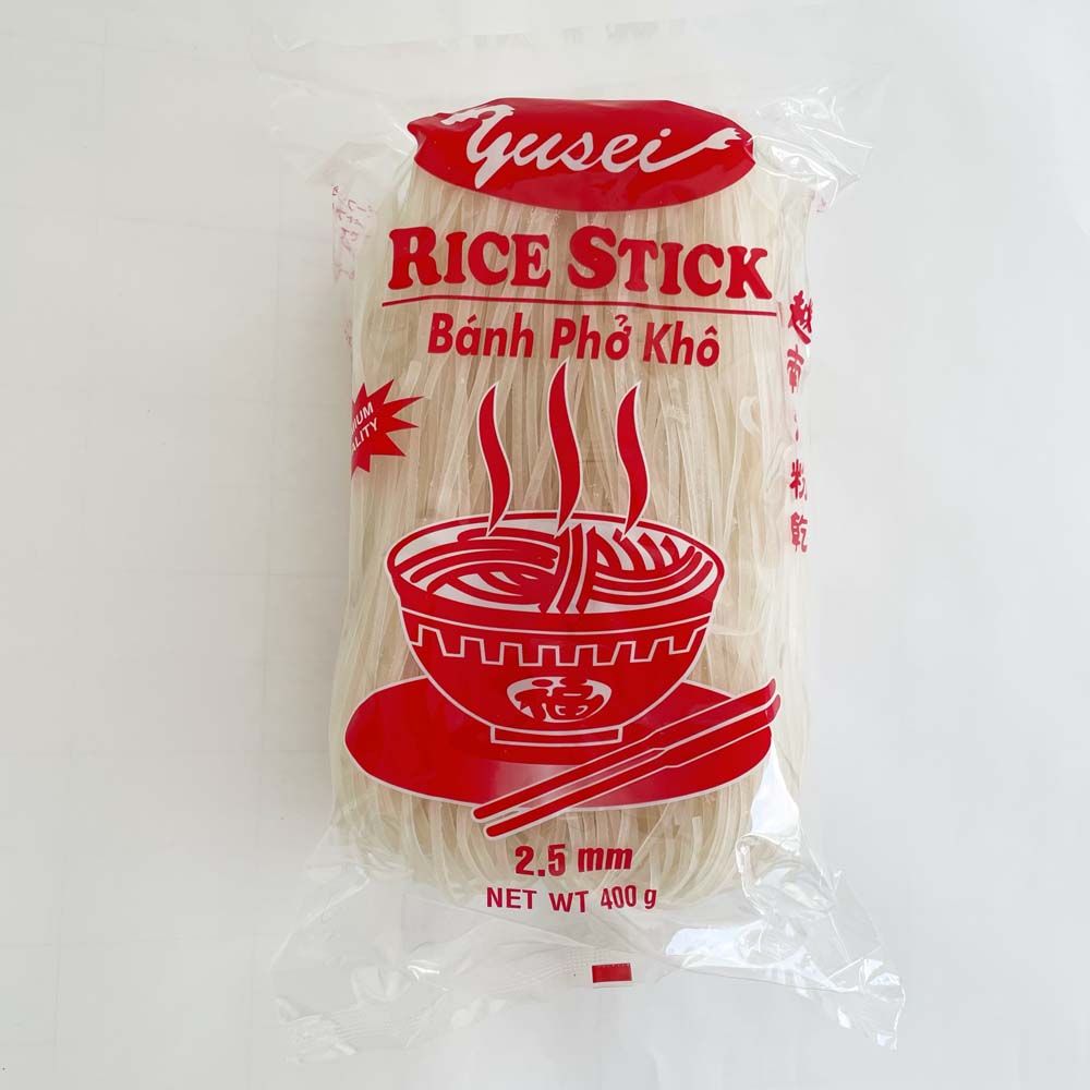 越南河粉 ライススティック 2.5mm 400g bánh phở khô
