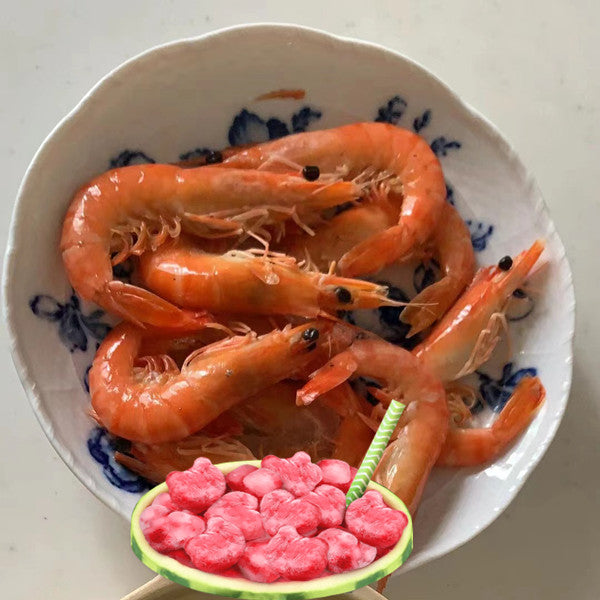 特价 即食黒虎蝦 美人蝦1000g 約60個 厄瓜多尔産
