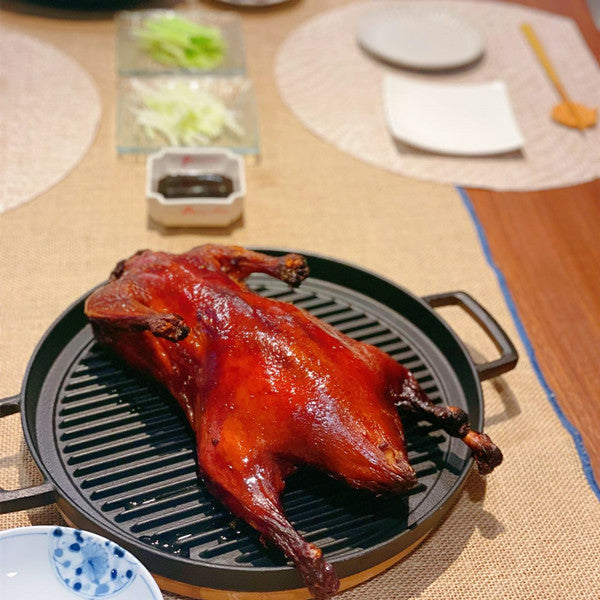 现烤北京考鴨組合套餐(1只考鴨+1份考鴨醤+20張鴨餅) 冷蔵发货口感最佳 日本国内加工
