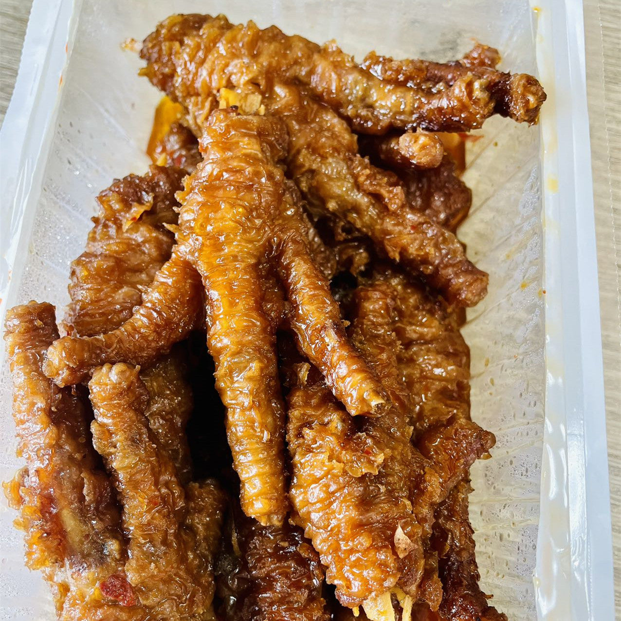 亮哥 虎皮鶏爪400g 辣的 日本国内加工