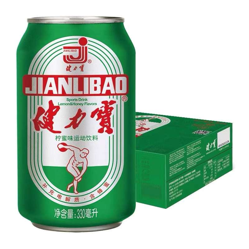 健力寶 經典檸蜜味運動飲料330ml (綠罐)