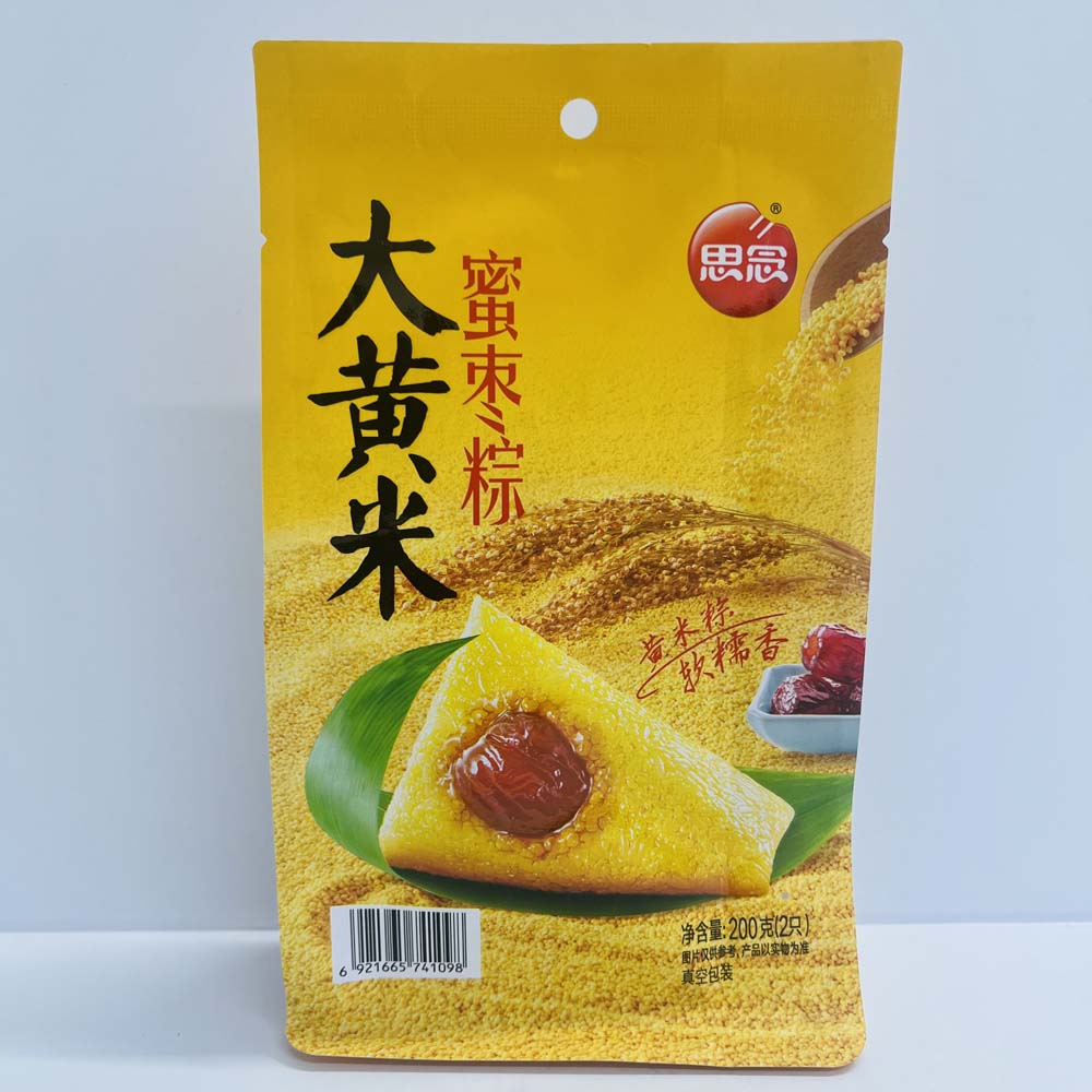 思念 大黄米蜜棗粽 200g 2個入
