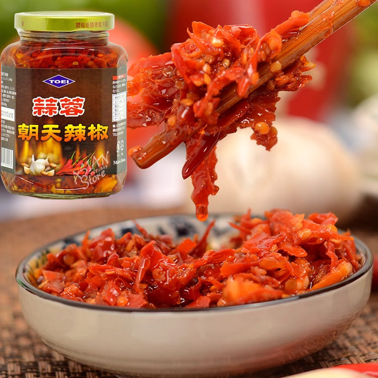 蒜蓉朝天辣椒380g 台湾産