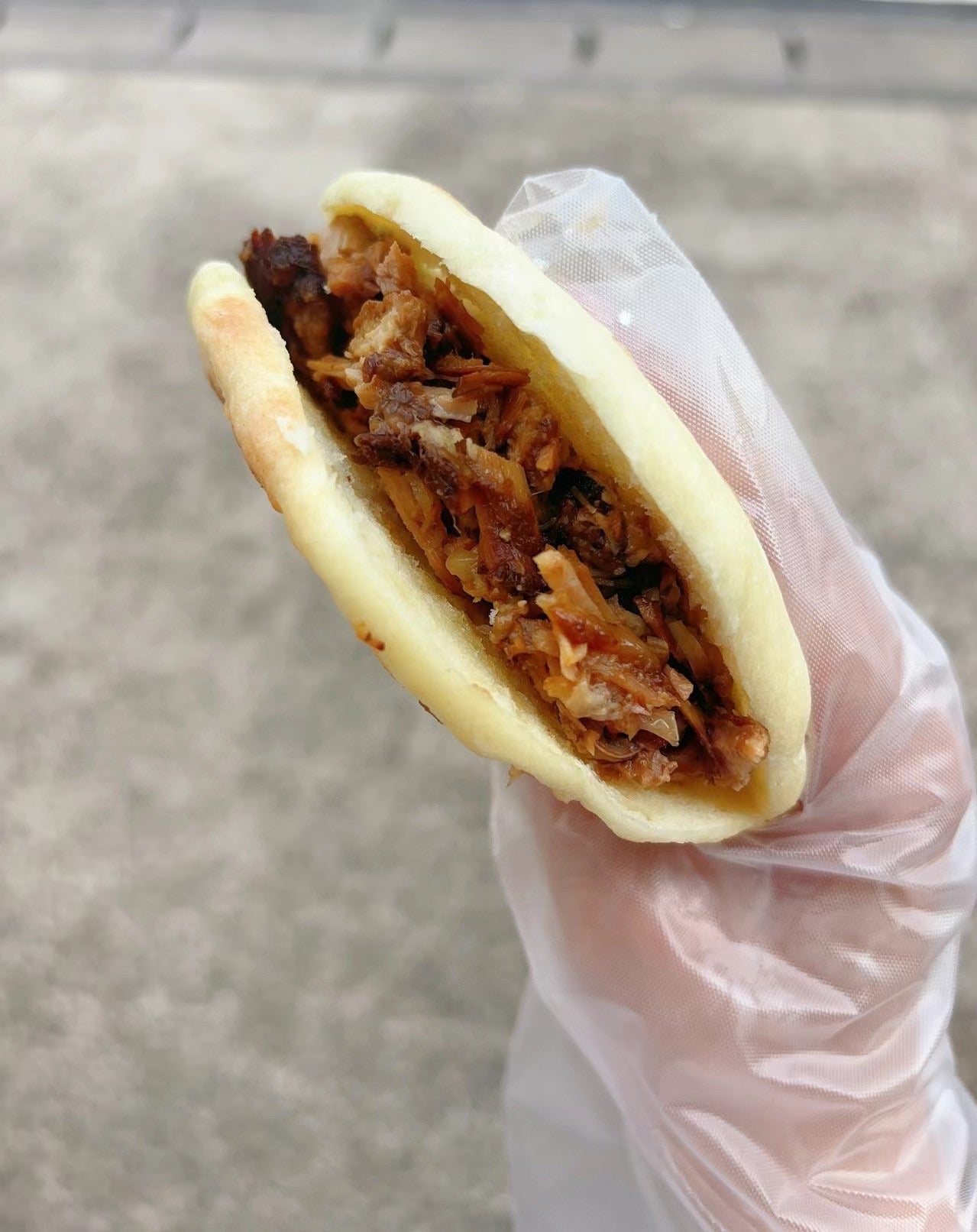 肉夹馍 肉夹馍 肉夾mo 肉夹饃 1個入 日本国内加工