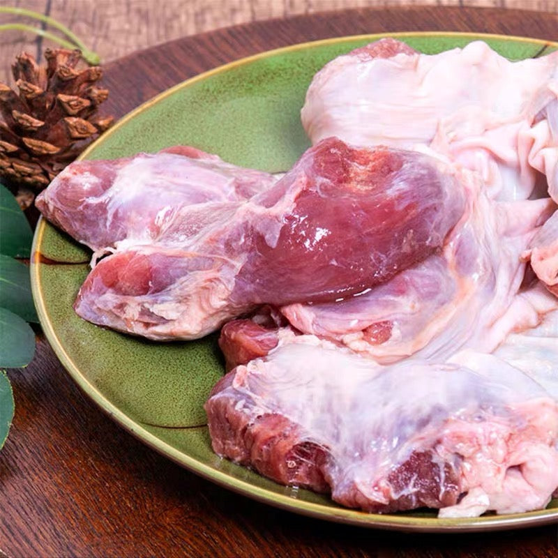 冷凍豚横隔膜筋(护心肉 )猪横隔膜肉 1kg 加拿大产