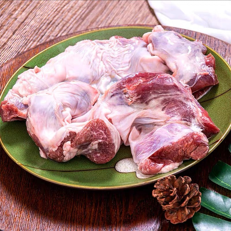 冷凍豚横隔膜筋(护心肉 )猪横隔膜肉 1kg 加拿大产