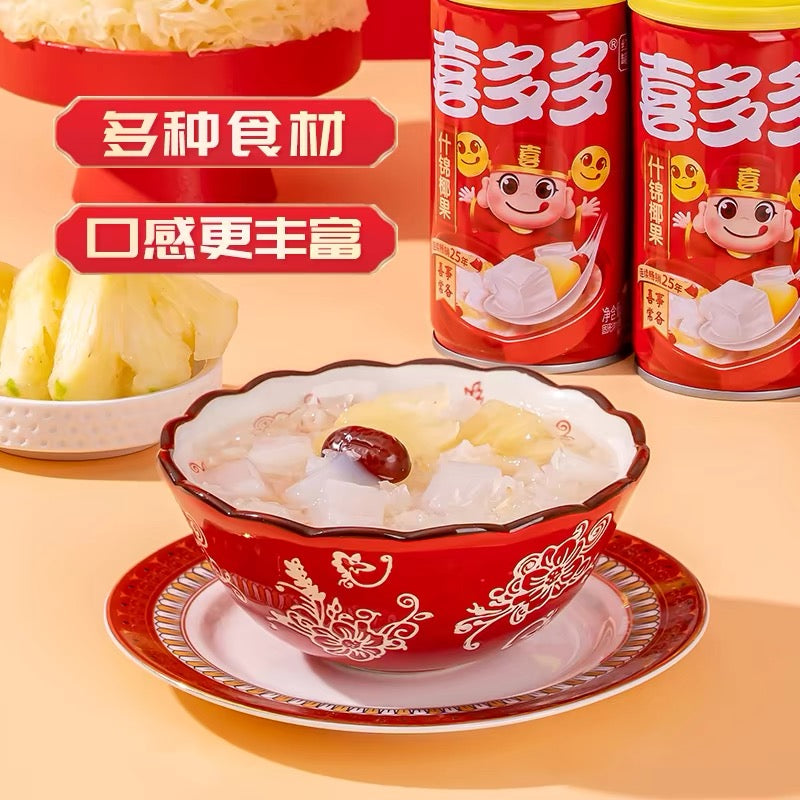 喜多多什錦椰果(大)370g