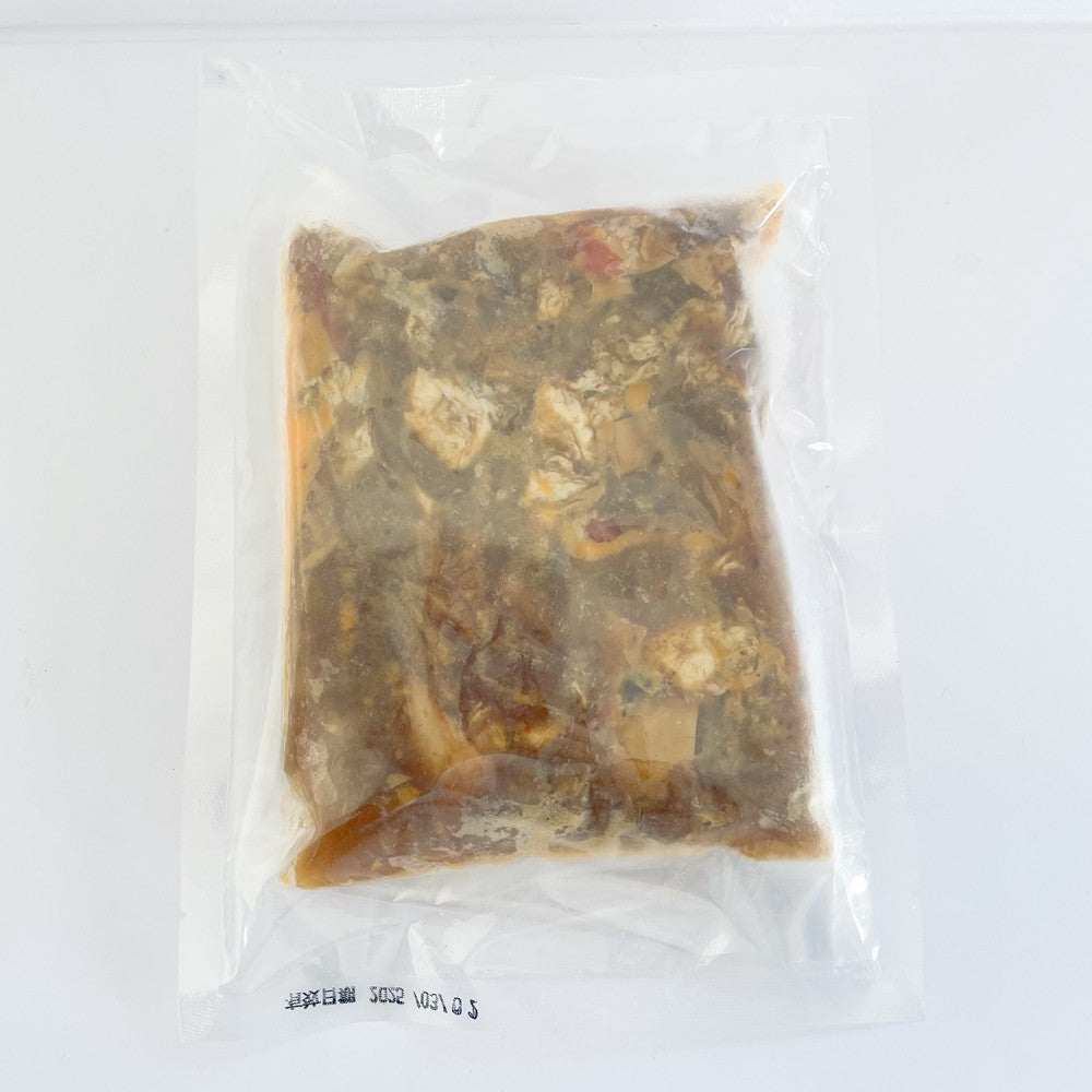 亮哥麻辣牛腩牛肚心管(牛雑)約 300g 日本国内加工