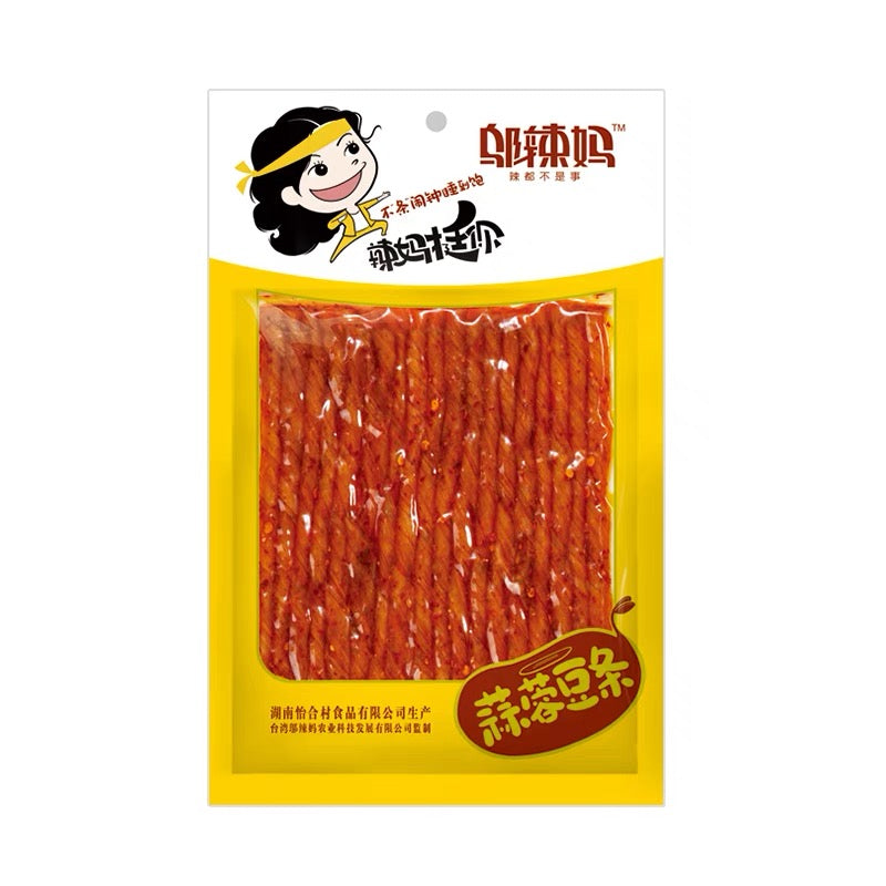 烏辣媽 蒜蓉豆条100g 辣条