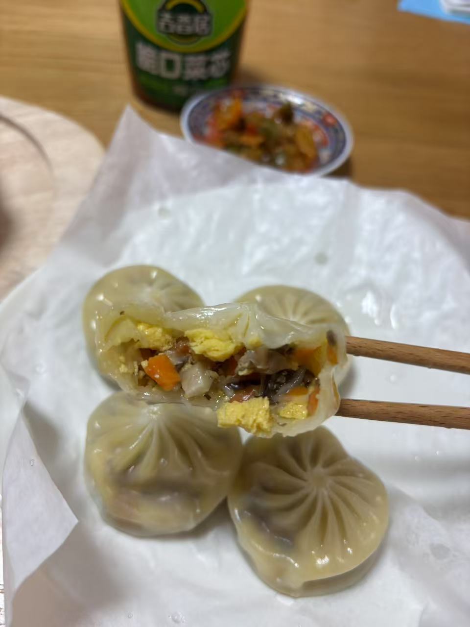 思念 素三鮮小籠包450g (15个入) 冷凍品