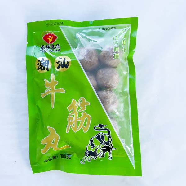 潮汕牛筋丸 300g 日本国内加工 冷凍品