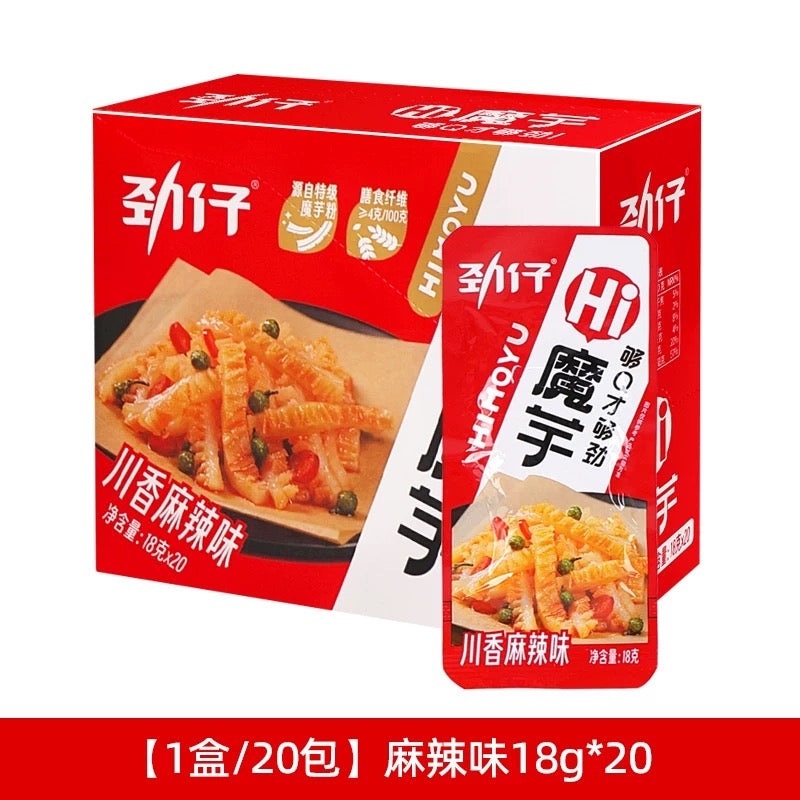 勁仔 魔芋川香麻辣味18g
