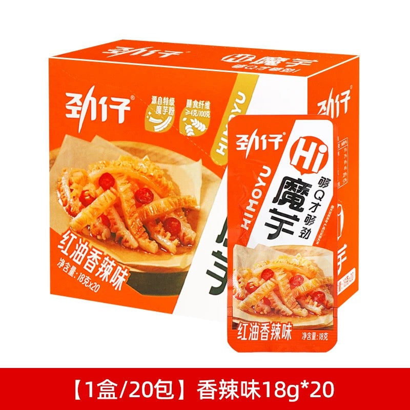 勁仔 魔芋紅油香辣味18g