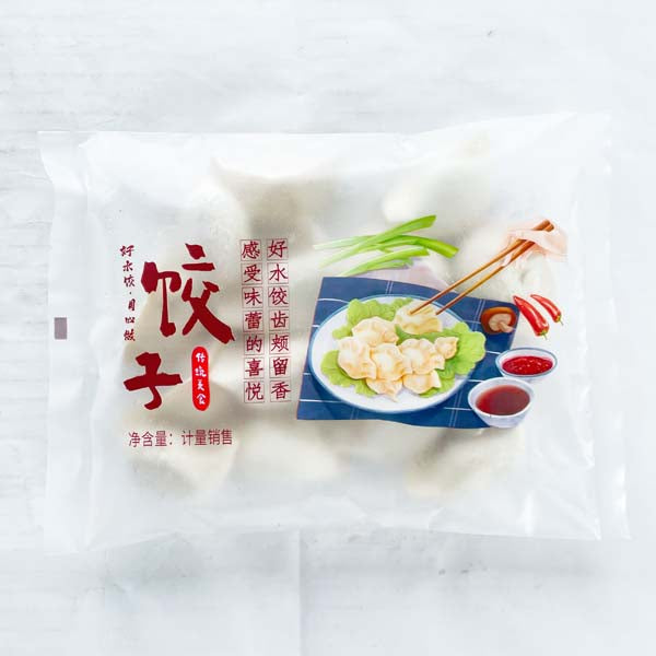 華華手工豚肉大葱水餃400g 冷凍品 日本国内加工