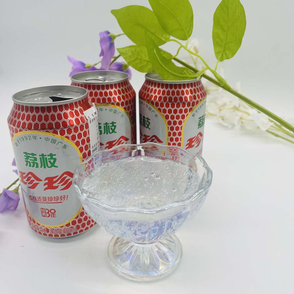 特价 珍珍荔枝饮料东北怀旧碳酸饮料低热量0脂肪网红汽水气泡水330ml