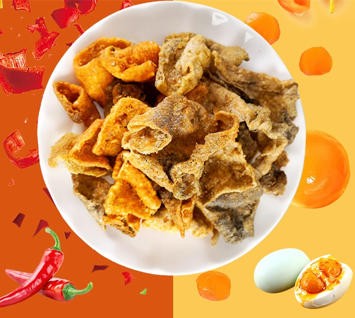香脆魚皮 咸蛋黄味 100g 越南产 特价695円