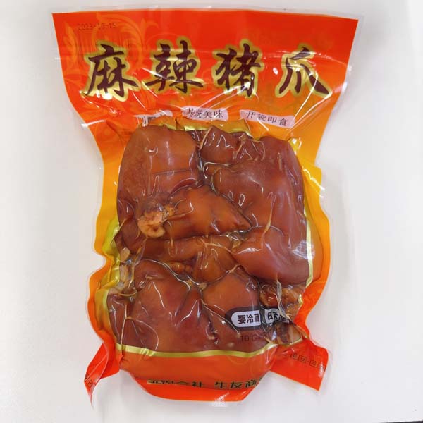 予約 生友 麻辣豚蹄(半切3片)日本国内加工 賞味期限約10~15天 冷蔵品