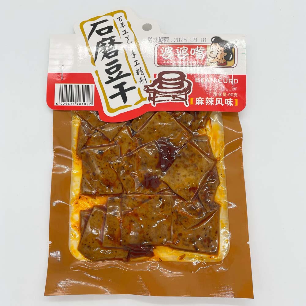 婆婆嘴豆腐干麻辣味90g