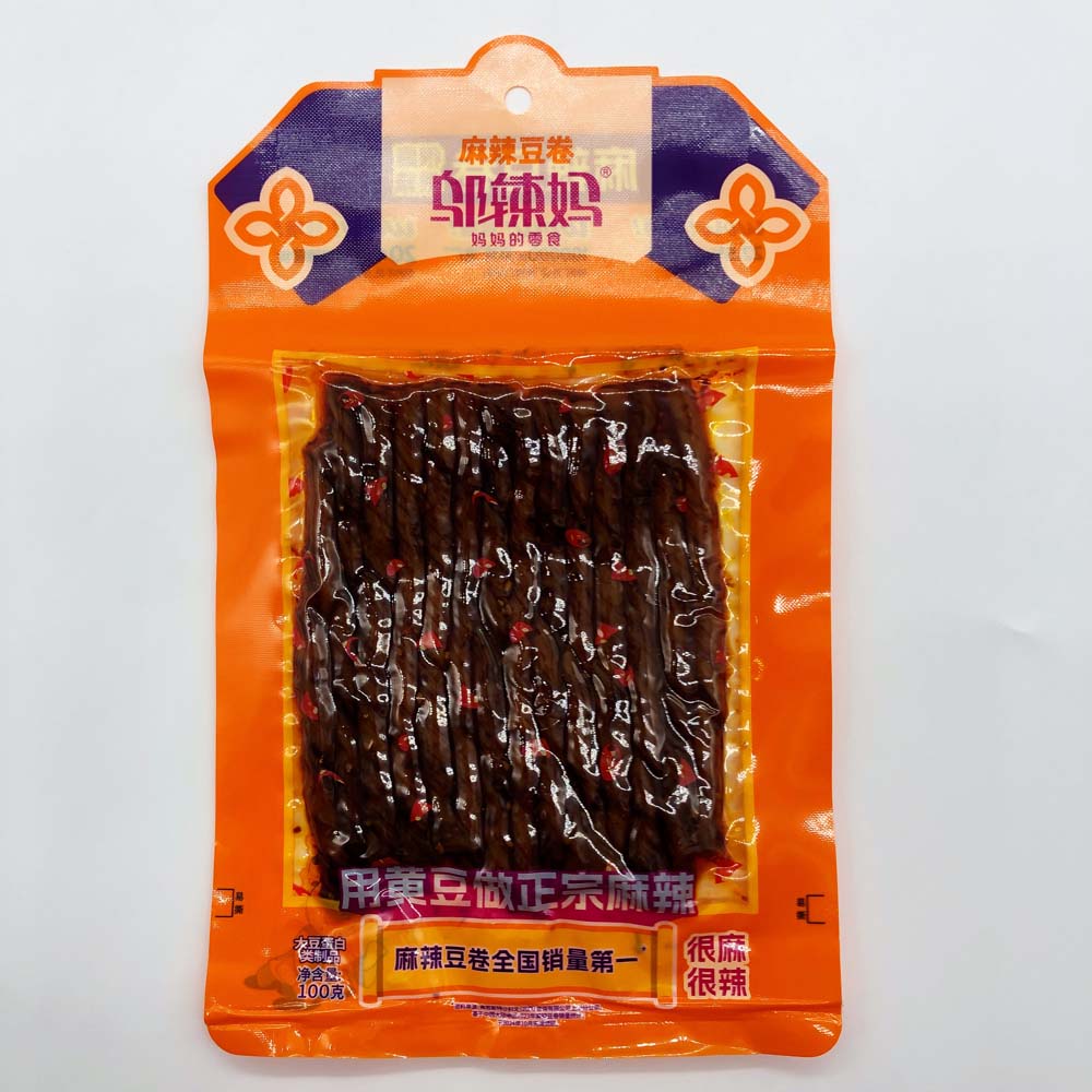 烏辣媽 豆卷(很麻很辣)100g 辣条