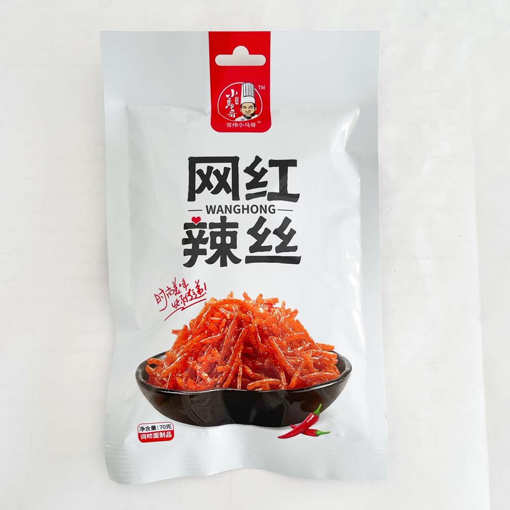 小马哥网红辣丝70g 辣条