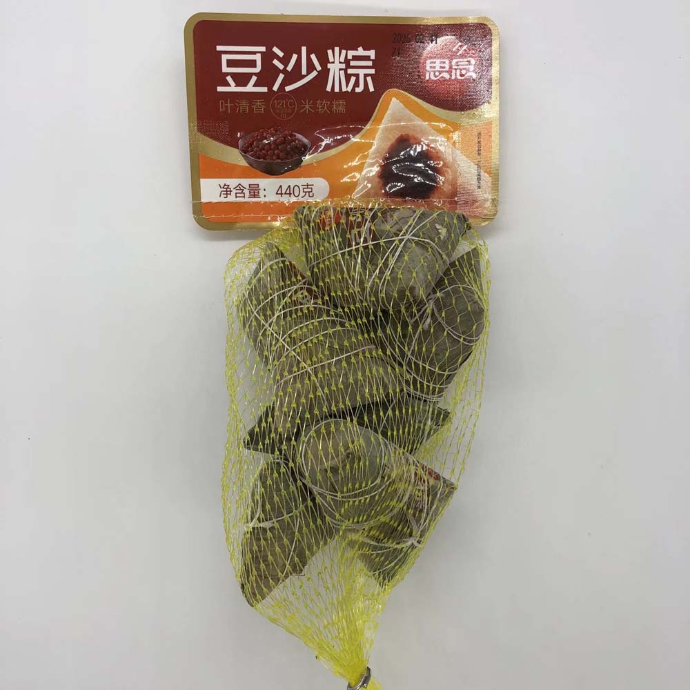特价 思念速凍 网兜粽 豆沙粽440g 6个入