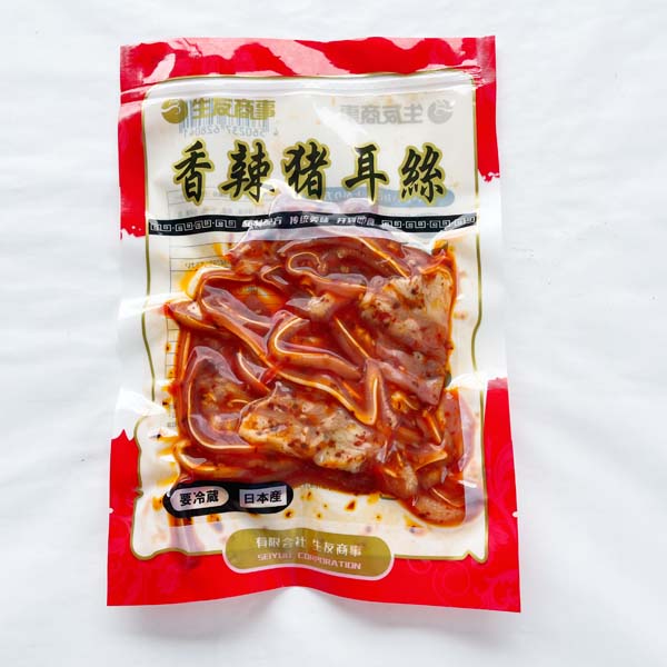 香辣豚耳条(熟食)150g 日本国内加工 冷蔵品 賞味期限約10~15日