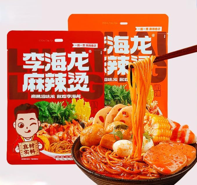 特价 李海龍麻辣燙微辣と特辣2点セット 387g×2