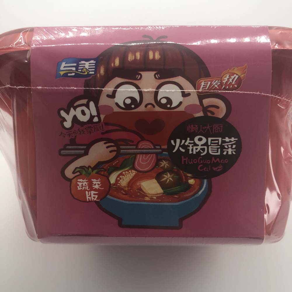 懶人大厨 自燃火鍋冒菜 375g碗装赏味期限2025年10月12日
