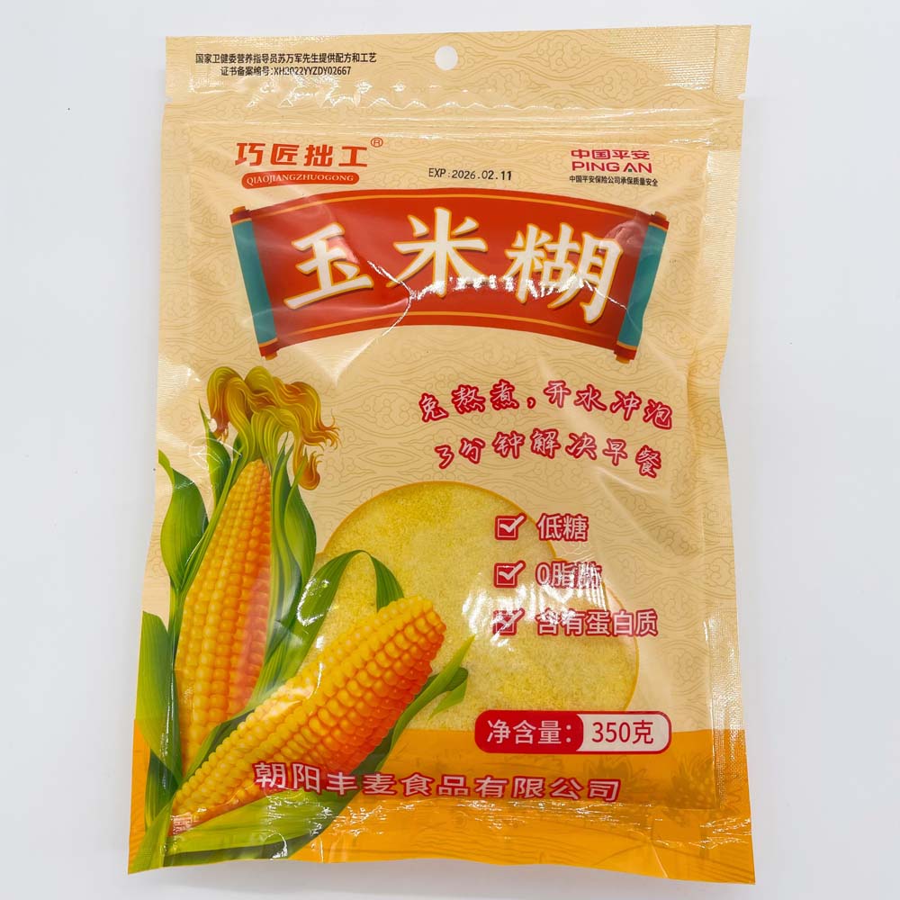 豊麦 玉米糊350g 冲泡即食