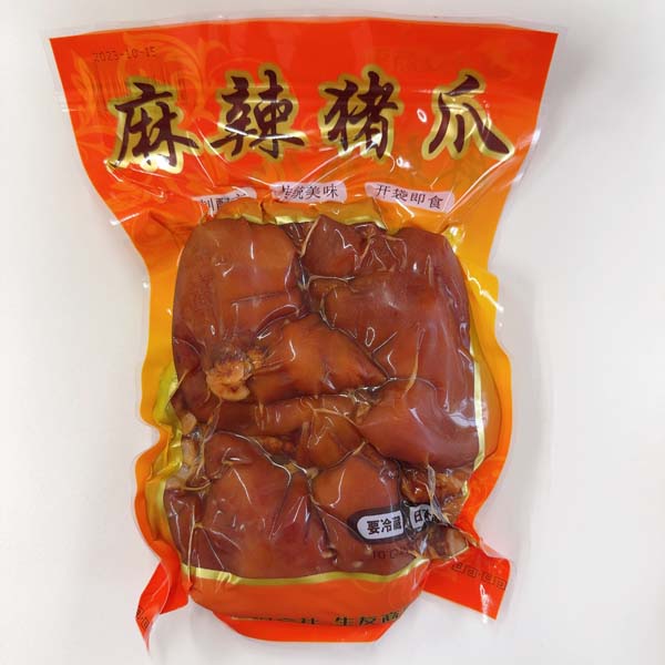 予約 生友 麻辣豚蹄(半切3片)日本国内加工 賞味期限約10~15天 冷蔵品