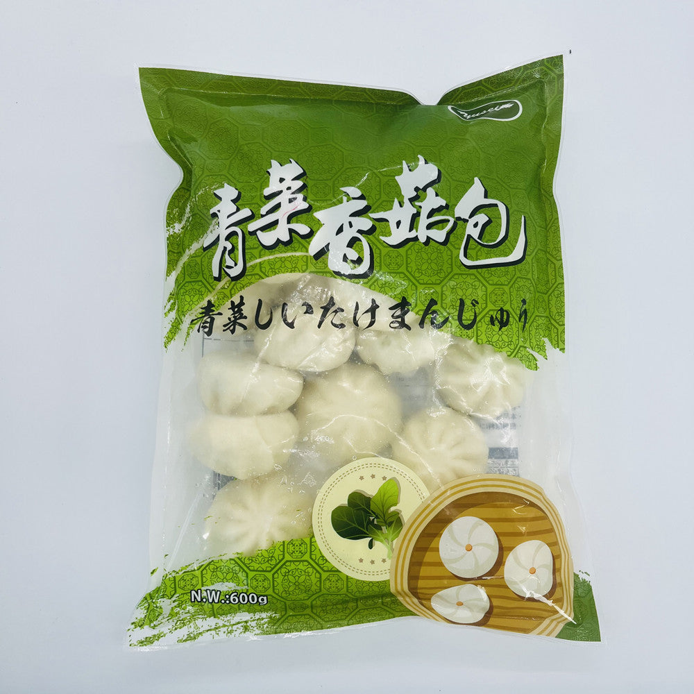 青菜香姑GU包600g 12个入 冷凍品