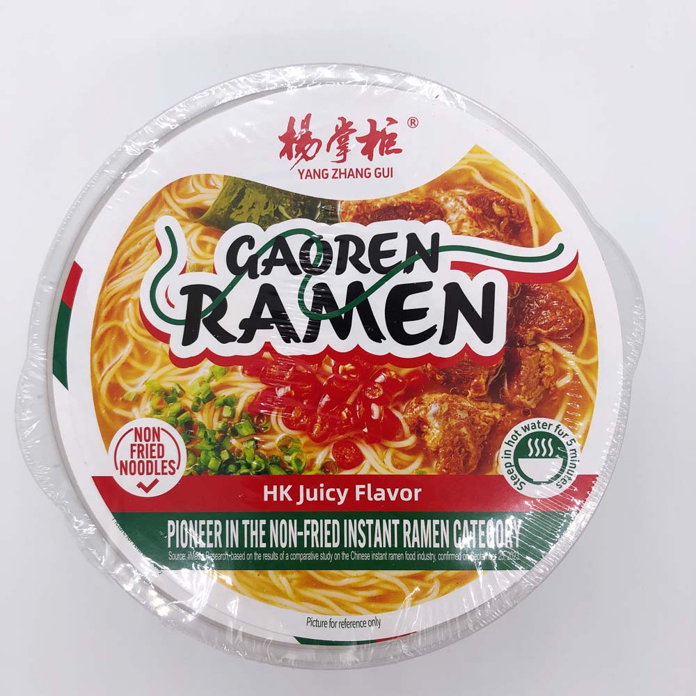 楊掌柜高人拉面 カップ麺 150g