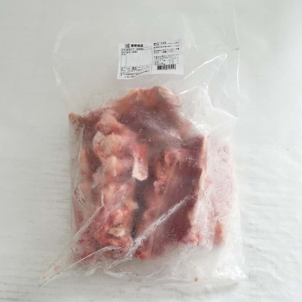 冷凍豚脊骨 950g (生) 日本産 冷凍品