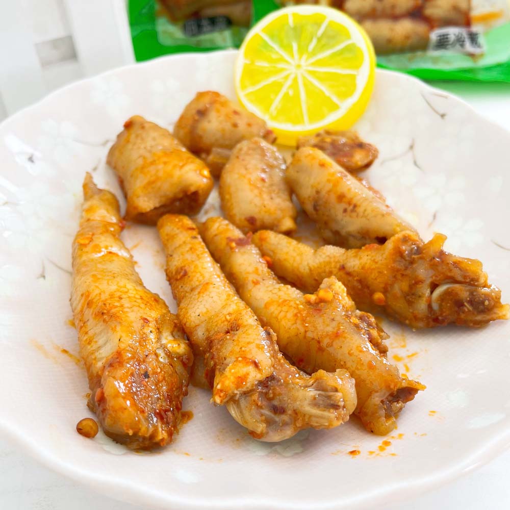 预售 青松香辣鳳爪100g 日本国内加工