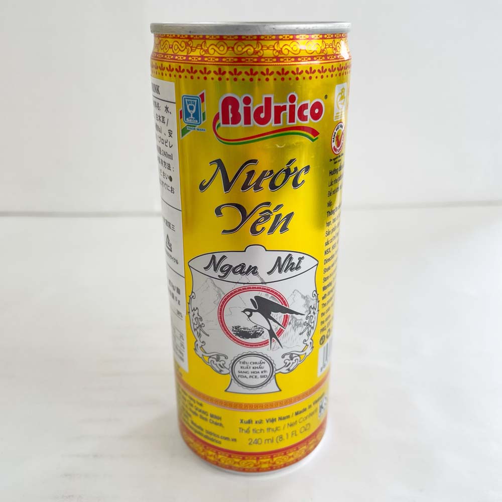 越南 燕の巣ドリンク240ml Nước yến Bidrico 燕窝银耳
