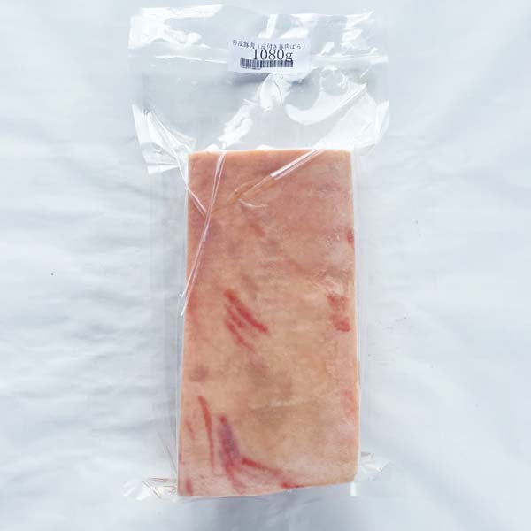 帯皮豚肉 1KG 每块大小不一样 金额不一样 按照实际重量 西班牙産 冷凍品 欧美