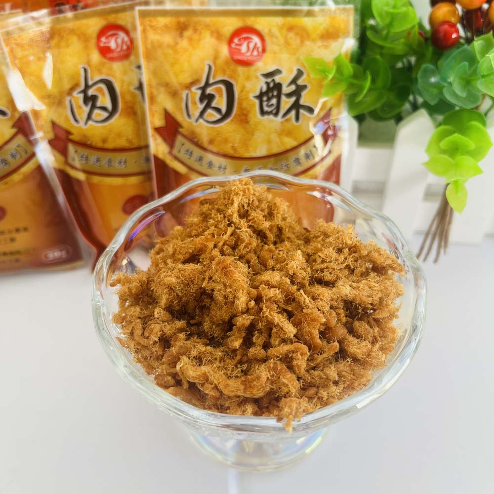 台湾产信功肉松200g 内含10小袋