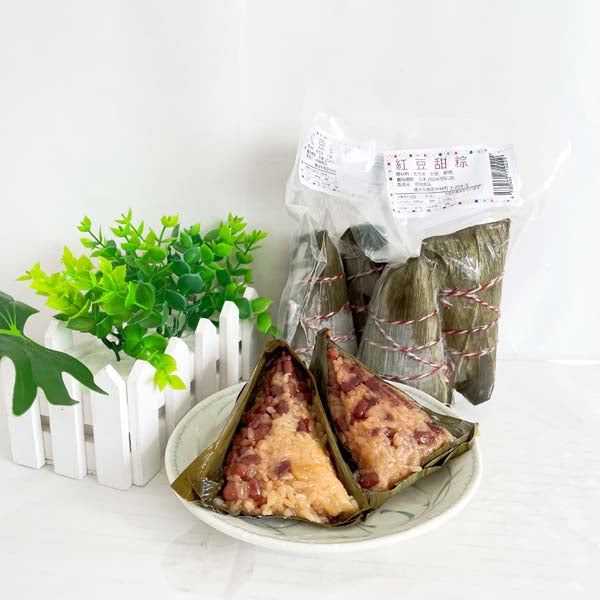 老師傅 紅豆甜粽2个入 日本国内加工 約300g