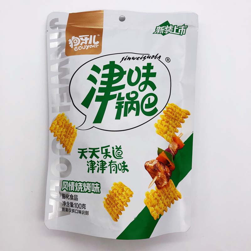 狗牙儿 津味鍋巴风情焼考味 100g