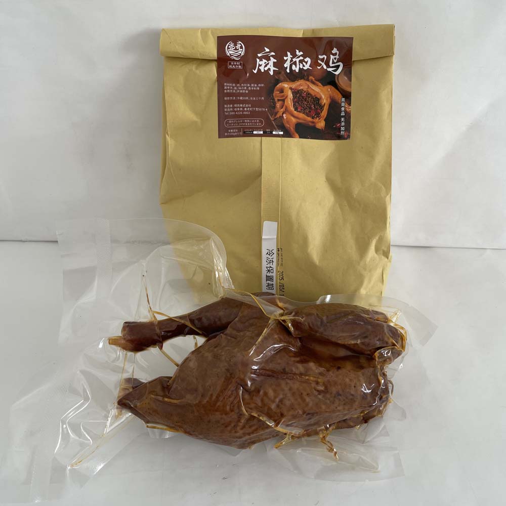 特价 亮哥 麻椒鶏 800g-1000g 日本国内加工 微辣 要够2只送一个礼盒袋 麻椒鸡