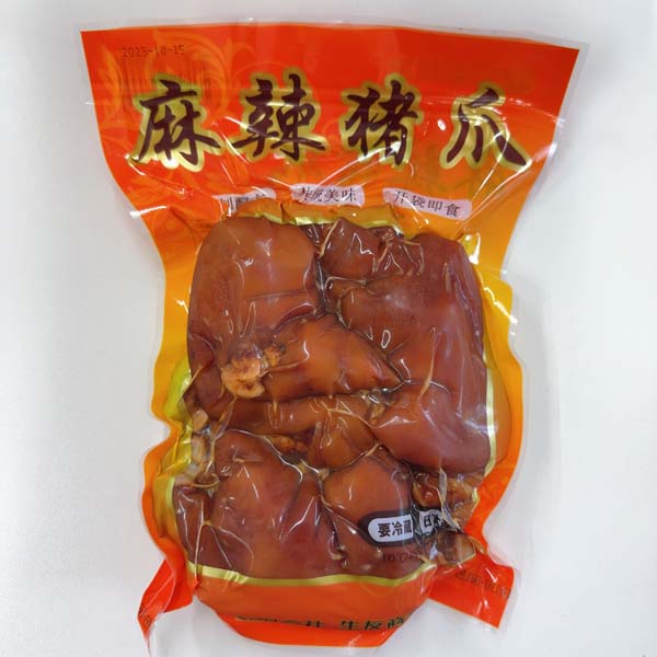 予約 生友 麻辣豚蹄(半切3片)日本国内加工 賞味期限約10~15天 冷蔵品